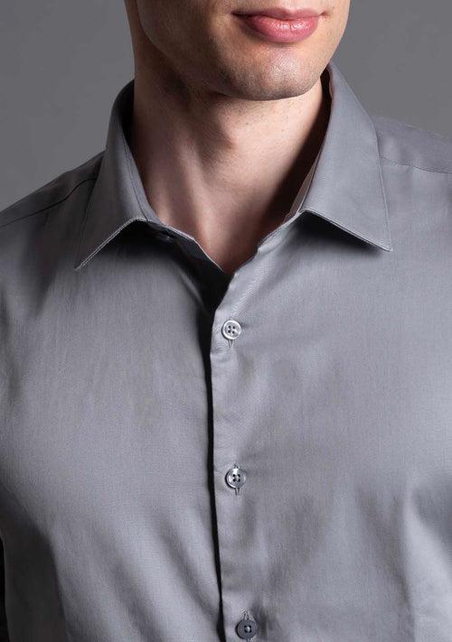 Business Class Shirt in Alloy