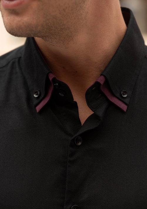 Double Collar in Black