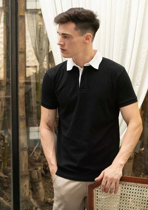 Luxury Polo in Black