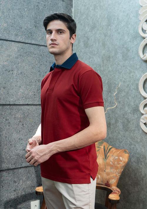 Luxury Polo in Crimson