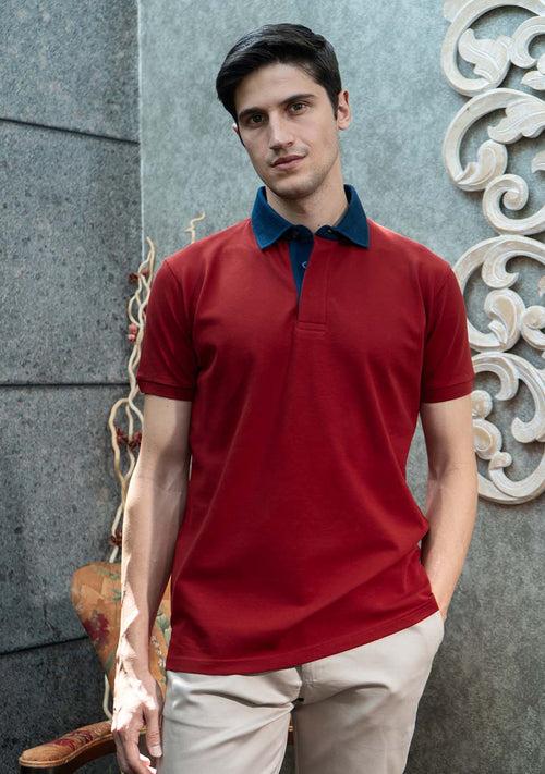 Luxury Polo in Crimson