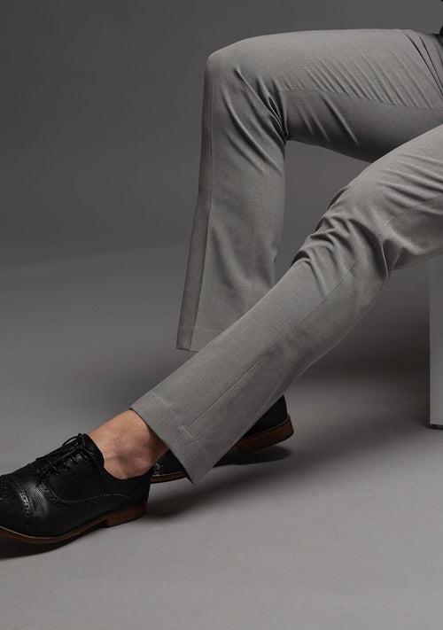 Elite Trousers in Ice Grey