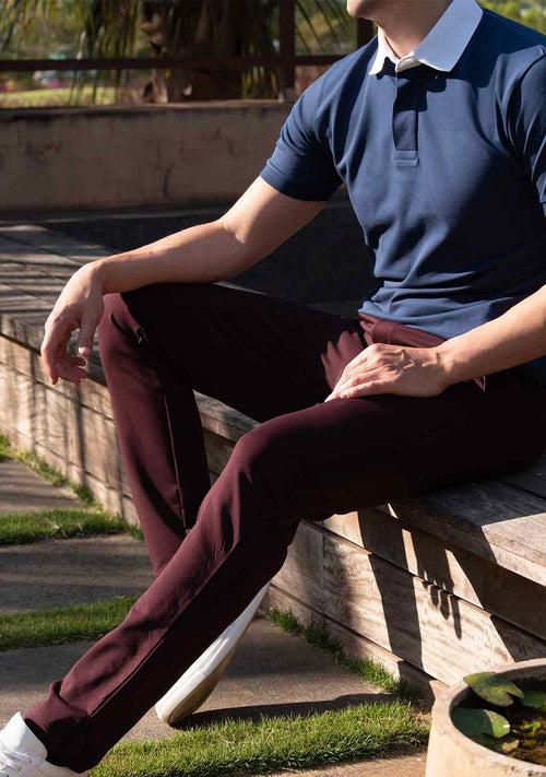 Everywear Pants in Italian Plum