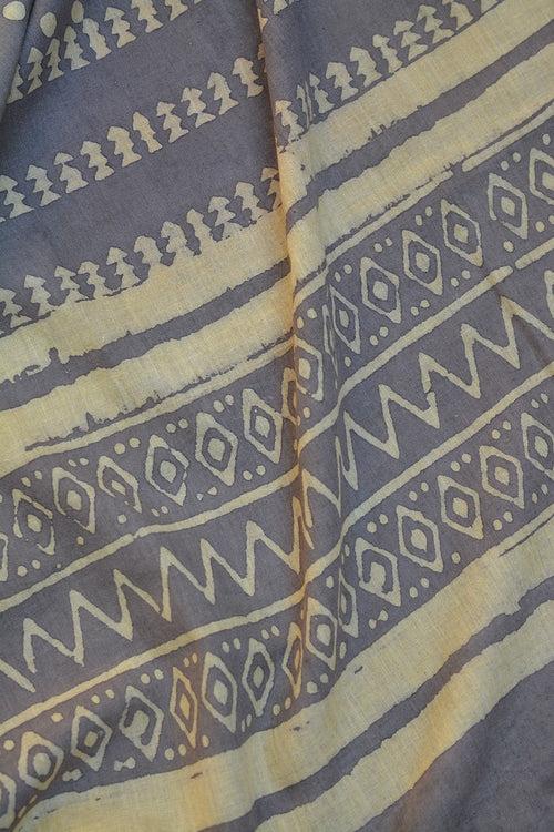 Dabu Block Printed Dupatta