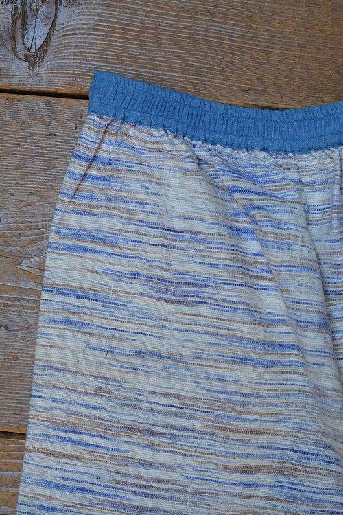 Space-Dyed Yarn Straight Pants in Size 'S'