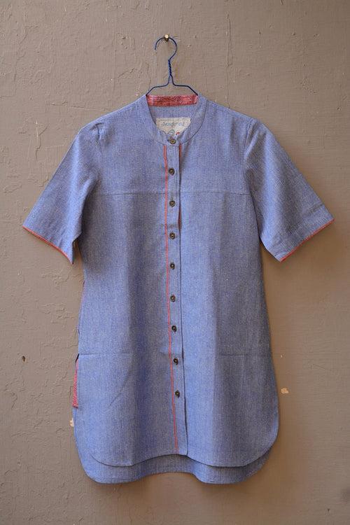 Tunic with Selvedge Detail in Size 'S'