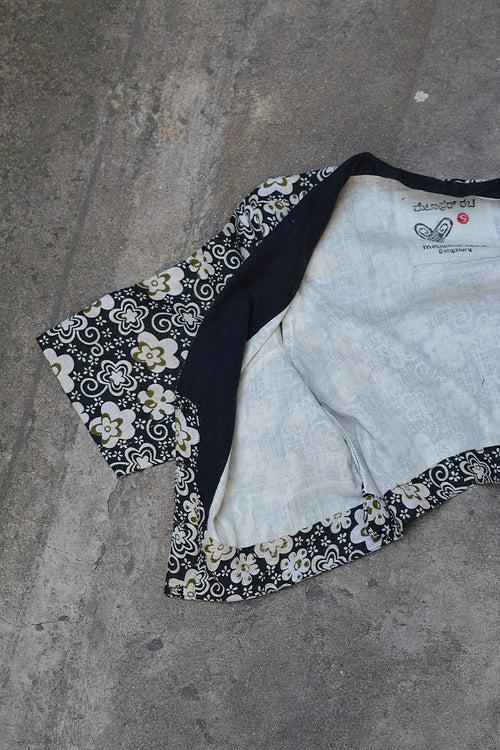 Cotton Blouse with Collar: Printed