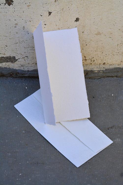 Deckle Edge Handmade Paper Envelopes - Rectangle.