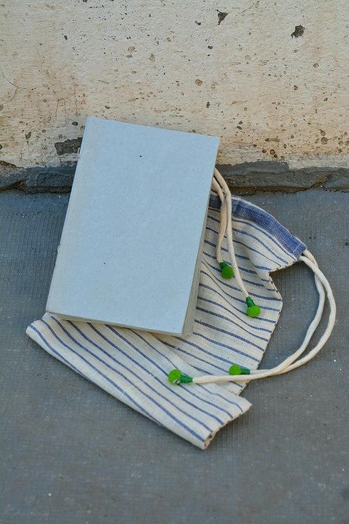 Handbound Notebook - Olive.