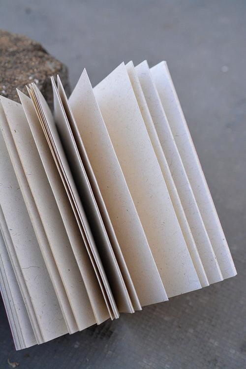 Handmade Paper Notebook.