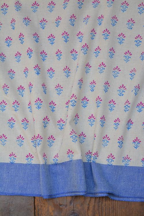 Karnataka Saree - Block Printed