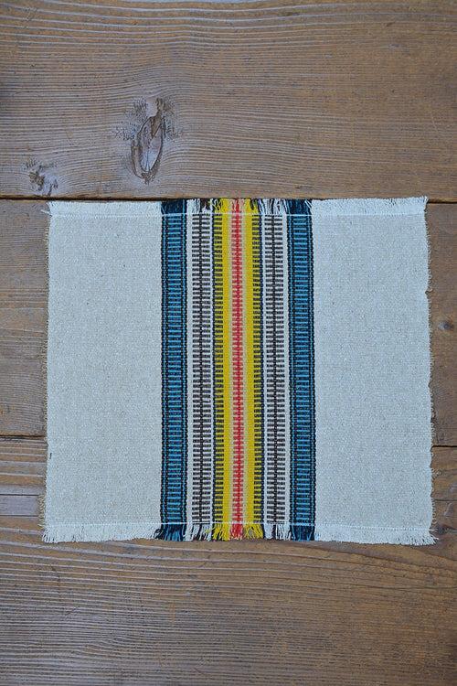 Placemats for Dining Table: Yellow & Blue