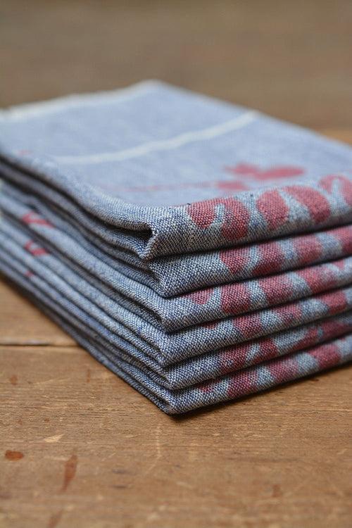 Grey Table Napkins.