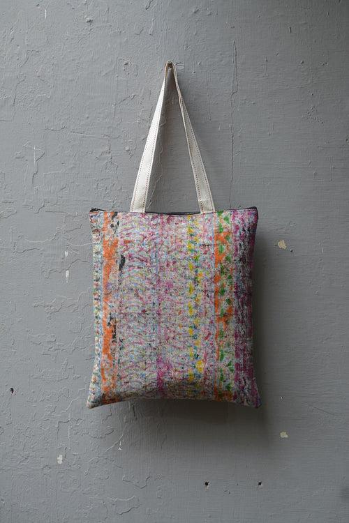 Upcycled Fabric Sling Bag.