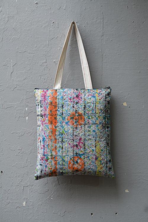 Upcycled Fabric Sling Bag.