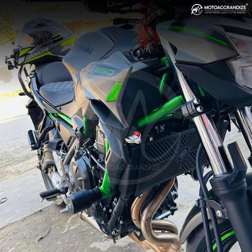 Radiator guard for Kawasaki Z650