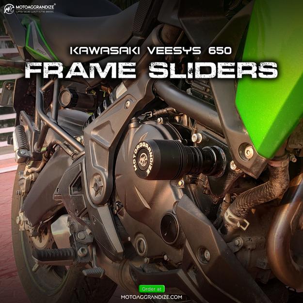 Frame Sliders / Crash Protectors for Kawasaki Versys 650