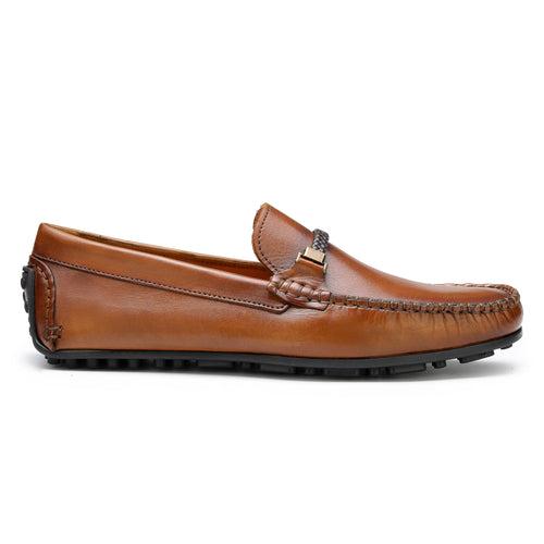 Jason: Men Tan Bit Loafer