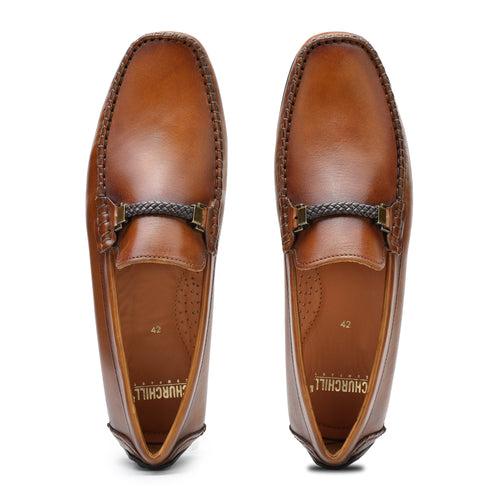 Jason: Men Tan Bit Loafer