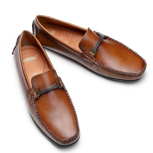 Jason: Men Tan Bit Loafer