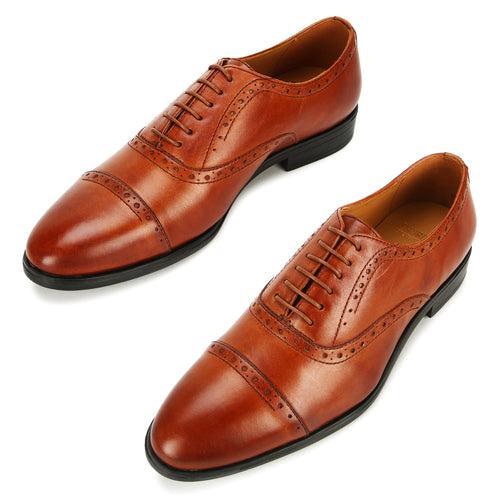 Cooper: Tan Brogue Oxford