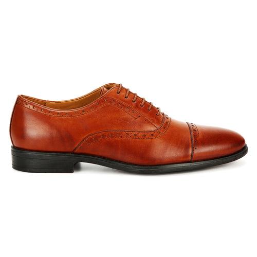 Cooper: Tan Brogue Oxford