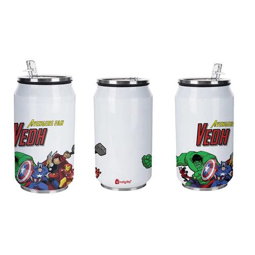 Avengers Customized Steel Sipper Can 350 Ml