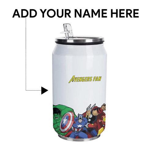 Avengers Customized Steel Sipper Can 350 Ml