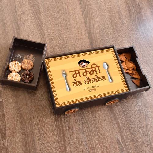 Mummy da Dhaba - Light Brown Multipurpose Tray