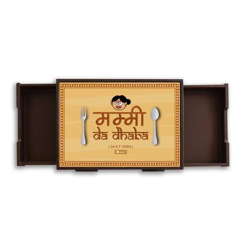 Mummy da Dhaba - Light Brown Multipurpose Tray