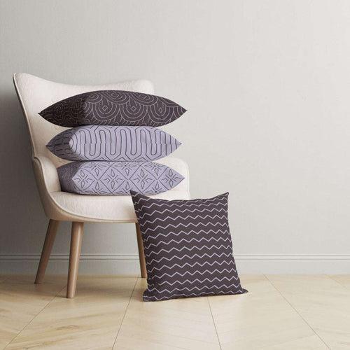 Reversible Cushion Cover Set of 4-16 X16 Inches