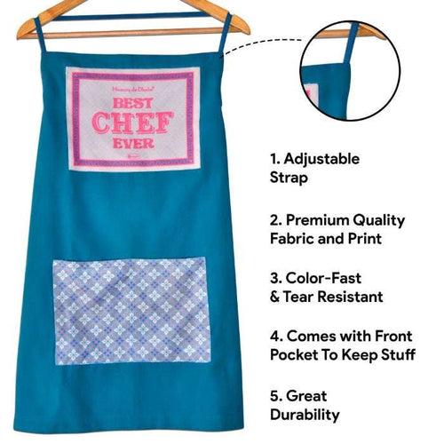 Kitchen Apron & Cutlery Holder- Utility Mothers Day Gift