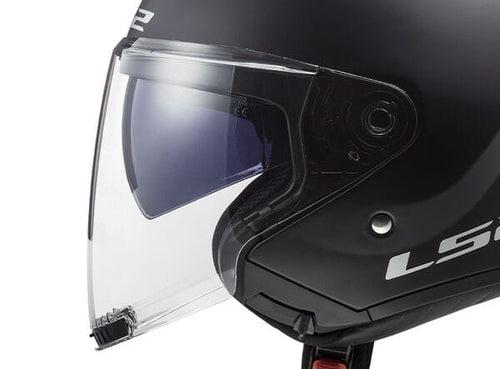 LS2 OF600 Copter Matt Black Half Helmet