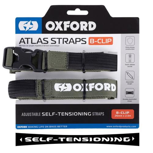 Oxford Atlas Straps B-Clip 26mm x 2.0M (Pair)