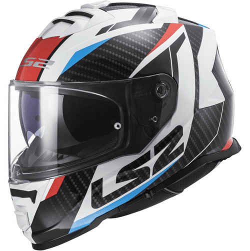 LS2 FF800 Storm II Racer Red Blue White Gloss Helmet