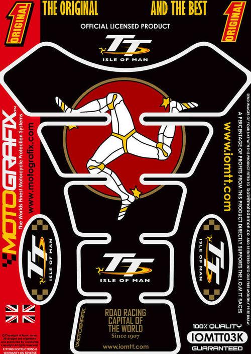 Motografix Isle Of Man TT Races Official Licensed Tank Pad (IOMTT03K)