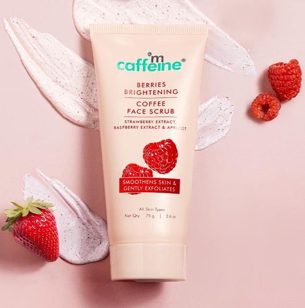 Berries Brightening Coffee Face Scrub - 75 gm