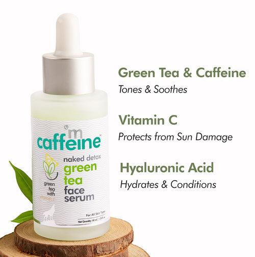 Green Tea Face Serum for 72 Hrs Hydration with Hyaluronic Acid - 40ml