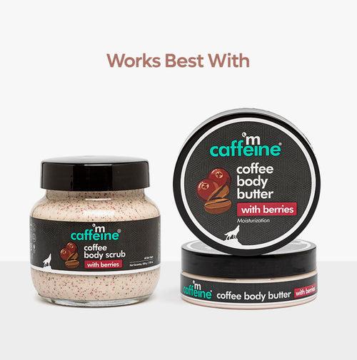 Coffee & Berries Body Butter with Shea Butter for Deep Moisturization & Smooth Skin - 100 g