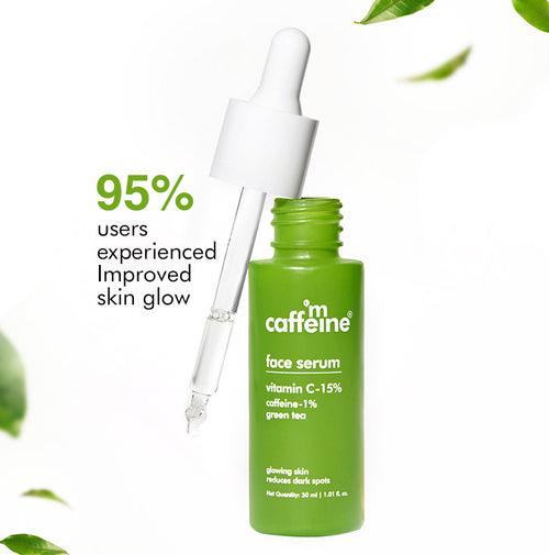 Green Tea & 15% Vitamin C Face Serum - 30 ml