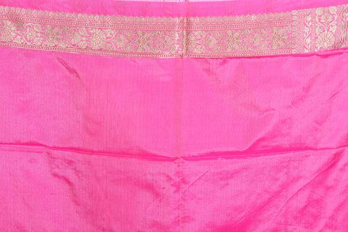 Light Pink Jacquard Pure Katan Saree