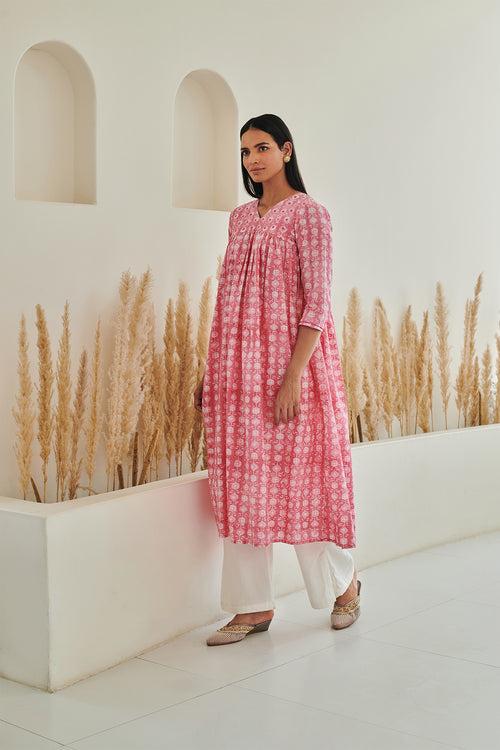 Bahaar Pleated Kurta