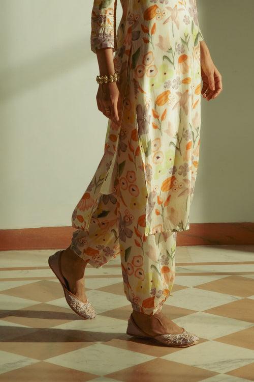 Mir Floral Salwar Pants