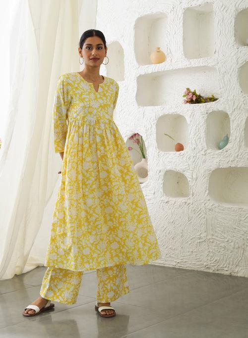 Savera Printed Cotton Kurta