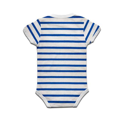 Kidswear By Ruse FOMO Printed Striped infant Romper For Baby