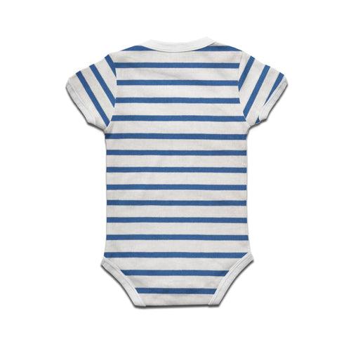 Kidswear By Ruse FOMO Printed Striped infant Romper For Baby