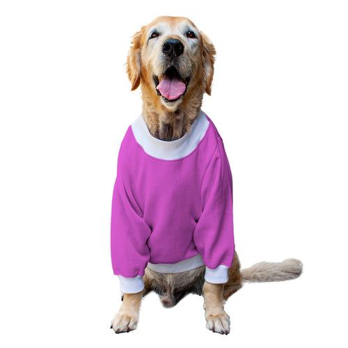 Ruse 'Basics' "Namasleigh" Printed Crew Neck Full Sleeve Sweatshirt For Dogs