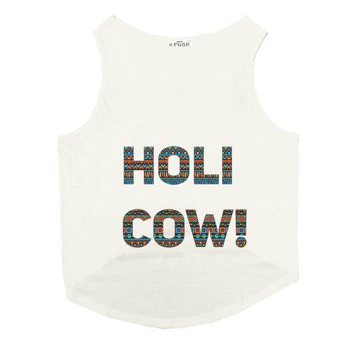 "Holi Cow" Dog Tee