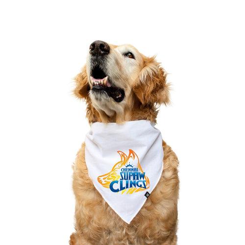 "Chennai Supaw Clings" Printed Knotty Dog Bandana