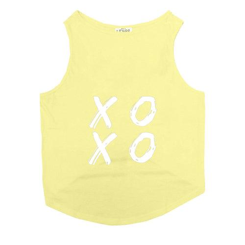 "Xoxo" Printed Tank Cat Tee